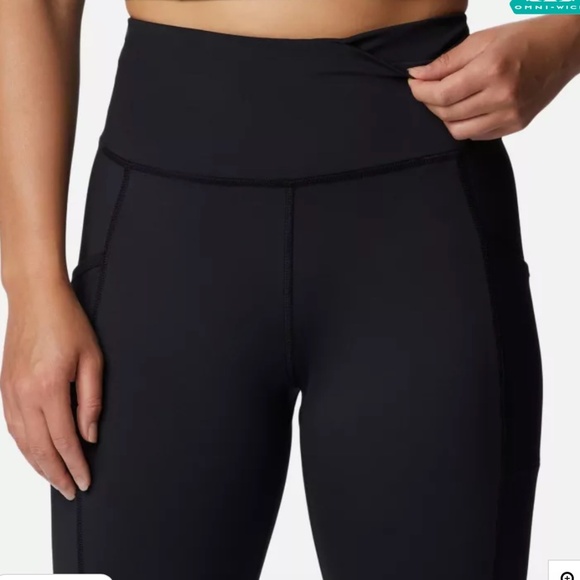 EUC: Columbia Windgates™ High-Rise Leggings Black Size Medium - Picture 3 of 11